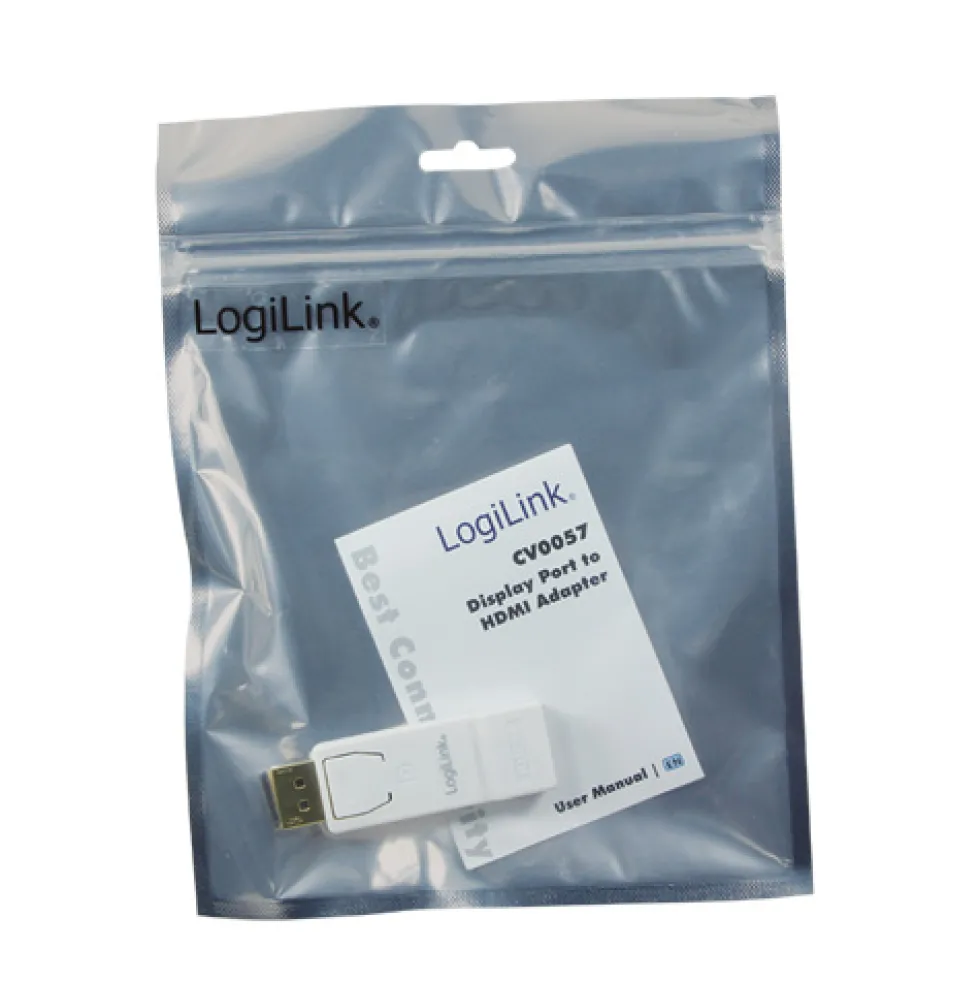 Adapter LogiLink DisplayPort till HDMI