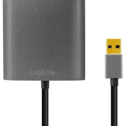 Adapter LogiLink USB-A 3.0 till HDMI-Hona + VGA-Hona