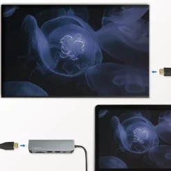Adapter LogiLinkUSB-C Multi-Hub HDMI/PD/DeX