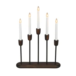 Adventsljusstake Gnosjö Konstsmide 5 LED