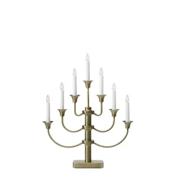 Adventsljusstake Markslöjd Gylling Mässing 7 Ljus