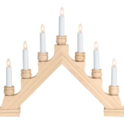 Adventsljusstake Star Trading Karin 7L