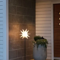 Adventsstjärna Gnosjö Konstsmide Stående 3D Plast LED