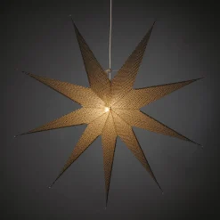 Adventsstjärna Gnosjö Konstsmide 9-uddig 115 cm