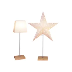 Adventsstjärna Star Trading Leo inkl. Fot och Skärm
