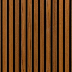 Akustikpanel Wood on wall Teak Oljad