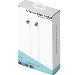 Antennkabel Champion Vinklad 5.0m