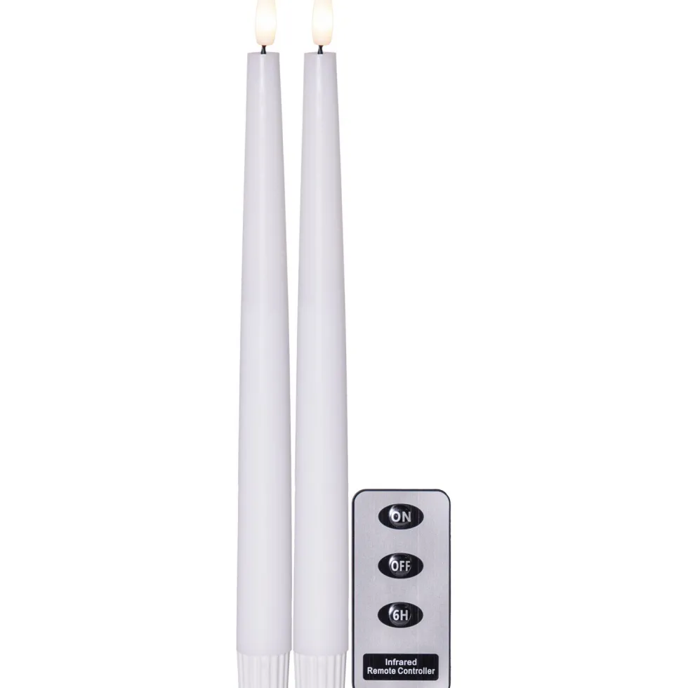 Antikljus Star Trading Flamme Slim 2-pack