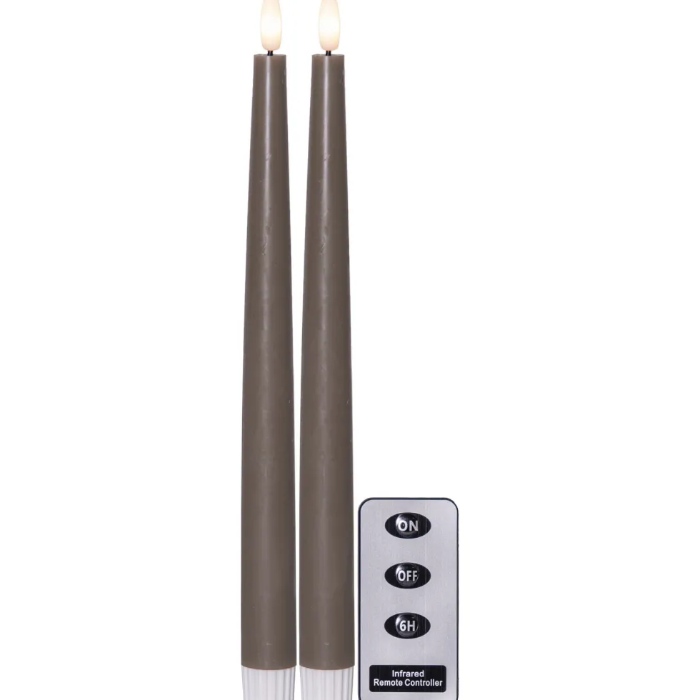 Antikljus Star Trading Flamme Slim 2-pack