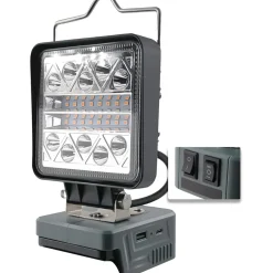 Arbetsbelysning Japcell LED 800–1800 Lumen Till Bosch 18V ProCore – Flexibel Arbetslampa