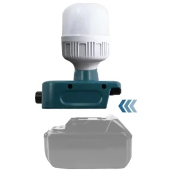 Arbetsbelysning Japcell LED 1300 Lumen för Black&Decker 18V Batteri