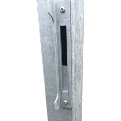 Artura Dubbelgrind Högervänd 197×175 cm + 16 cm stålstolpar