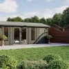 Attefallshus Luoman Lillevilla Kumpunen 18m² Komplett Stuga med Sadeltak