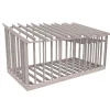 Attefallsstomme Byggstommar 10 grader med Loft 7200x3940 mm Färdiga Sektioner