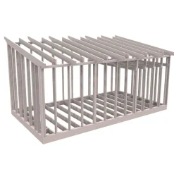 Attefallsstomme Byggstommar 10 grader med Loft 7200x3940 mm Färdiga Sektioner