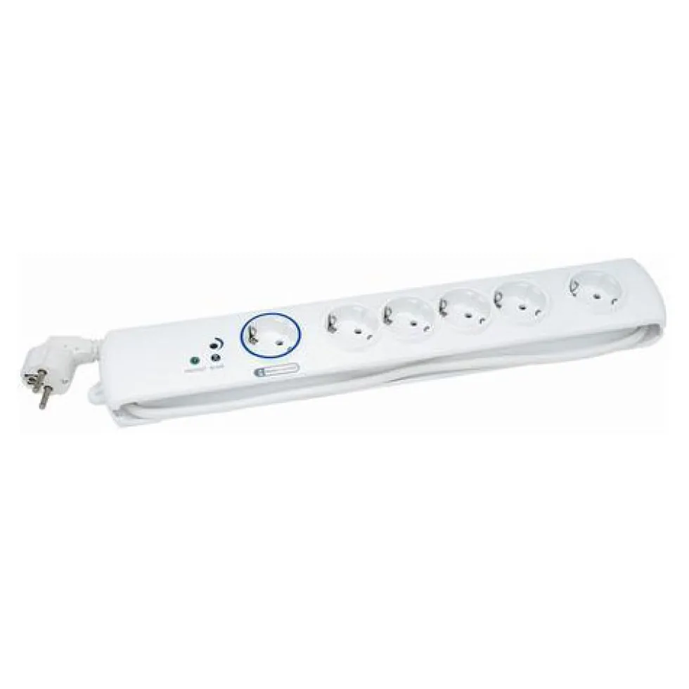 Automatswitch Malmbergs 1+5-Vägs med Överspänningskydd