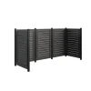 Avfallsskjul PLUS Lund 245×85×124 cm