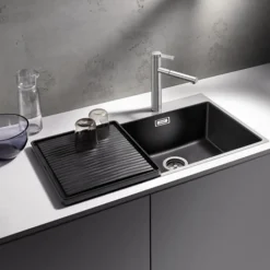 Avrinningsplan Blanco Svart Plast för Diskho & Köksvask