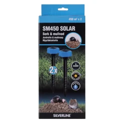 Avskräckare Silverline Solar SM450 Sork & Mullvad 2-Pack