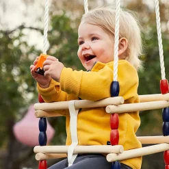 Babygunga Jabo Retro Röd/Blå
