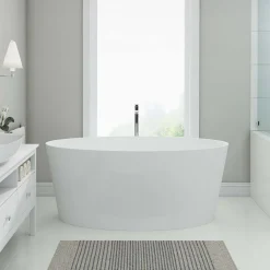 Badkar Bathlife Blund Gjutmarmor 1600 Vit