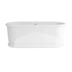 Badkar Burlington London Runt 1800 mm Lucite Vit
