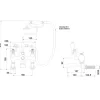 Badkarsblandare Burlington CL21 Anglesey