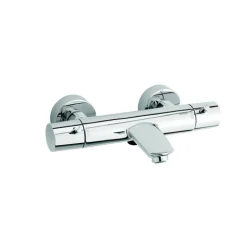 Badkarsblandare Damixa Thermixa 100 Termostat Krom 160 cc
