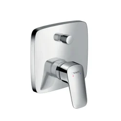 Badkarsblandare Hansgrohe Logis 2 Funktioner för Inbyggnad