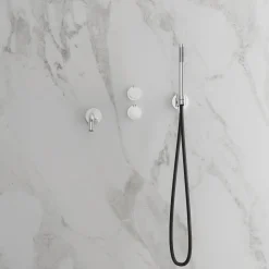Badkarsblandare Scandtap Steel Harmonized 4 för Inbyggnad