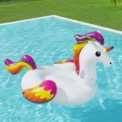 Badmadrass Bestway Supersized Unicorn Ride-On 224 x 164 cm