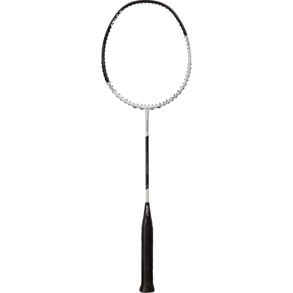 Badmintonracket Stiga Sports Aviox Pro Svart/Vit Osträngat 4