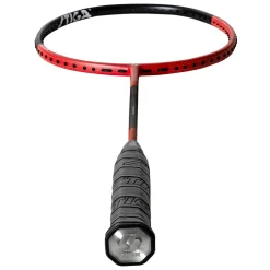 Badmintonracket Stiga Sports Aviox Progress Svart/Röd Osträngat 4