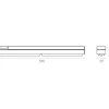 Badrumsarmatur SG ARMATUREN Prelude Square Vit 3K M/Utt
