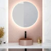 Badrumsspegel Tenfors Verona Rund Imfri LED