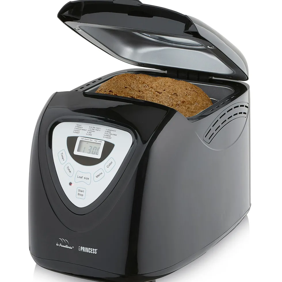 Bakmaskin Princess Black 900g 15 Program Digital