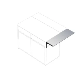 Bardisk Skotte Kitchen 1208 Small Till Utekök