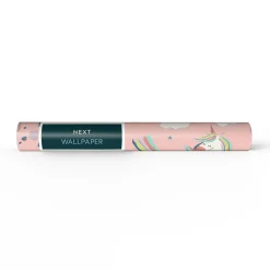 Barntapet NEXT Unicorn EasyUp 118328, Mönstrad Rosa