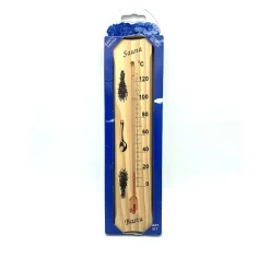 Bastutermometer Termometerfabriken Viking +130C Trä