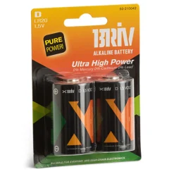 Batteri Briv LR20 D 2-Pack