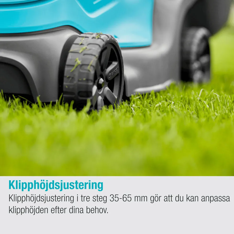 Batterigräsklippare Gardena PowerMax 30/18V P4A med Batteri och Laddare