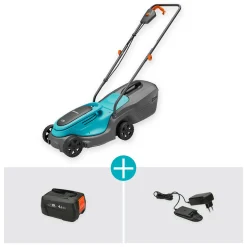 Batterigräsklippare Gardena PowerMax 30/18V P4A med Batteri och Laddare