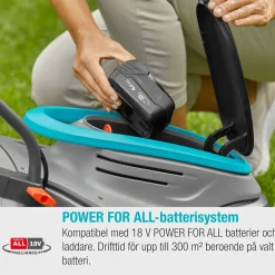 Batterigräsklippare Gardena PowerMax 32/18V P4A utan Batteri och Laddare