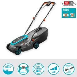 Batterigräsklippare Gardena PowerMax 32/18V P4A utan Batteri och Laddare