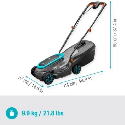 Batterigräsklippare Gardena PowerMax 32/18V P4A utan Batteri och Laddare