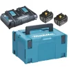 Batterikit Makita LXT 2xBL1850B + DC18RD 18V 2x5Ah