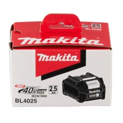 Batteri Makita 191B36-3 BL4025 2.5 Ah Li-Ion XGT Carton