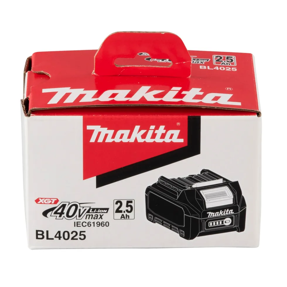 Batteri Makita 191B36-3 BL4025 2.5 Ah Li-Ion XGT Carton