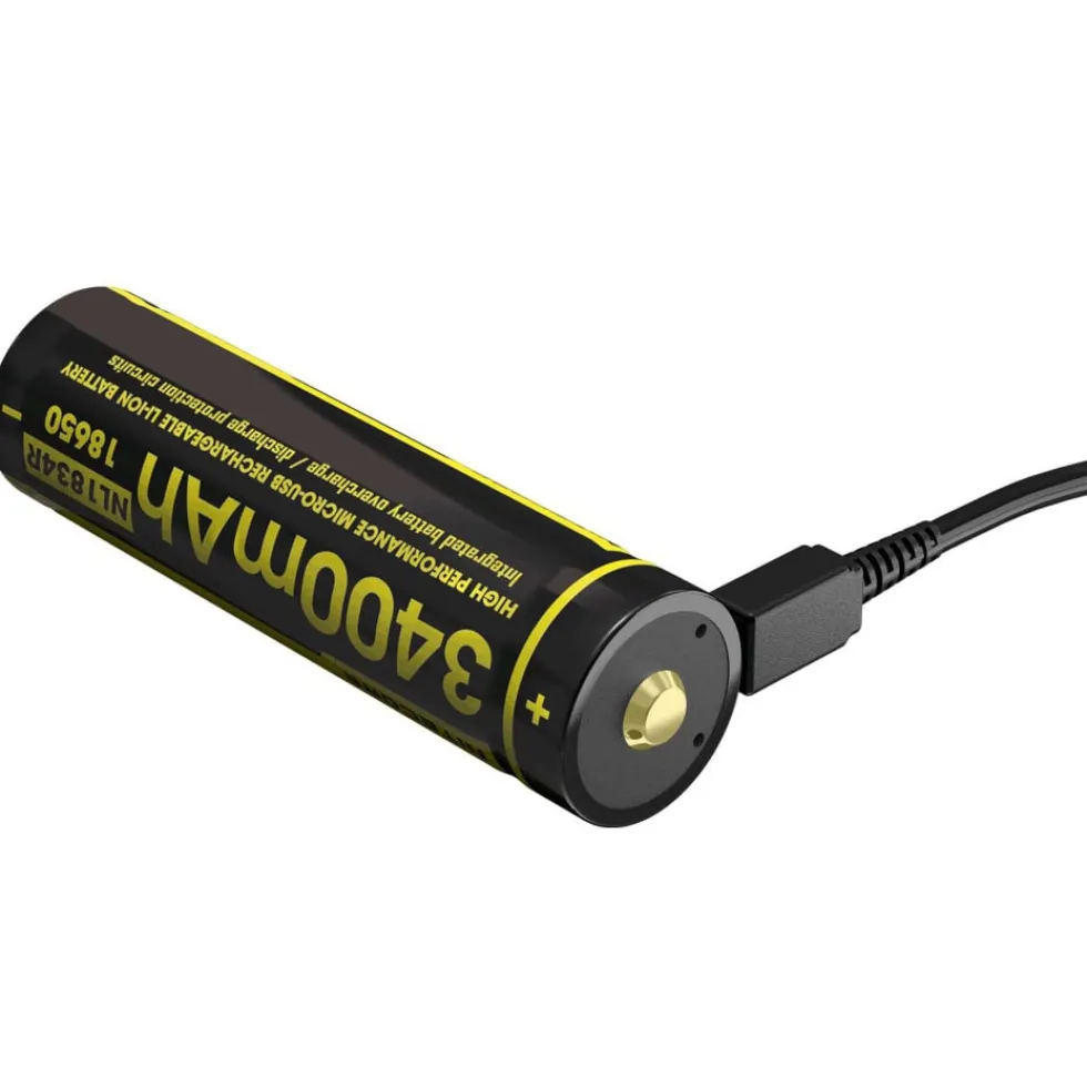 Batteri Nitecore NL1834R 18650 3400mAh Uppladdningsbart