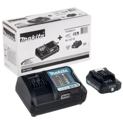 Batteripaket Makita 191B50-9 12V 2,0 Ah Li-ion Batteri och Laddare